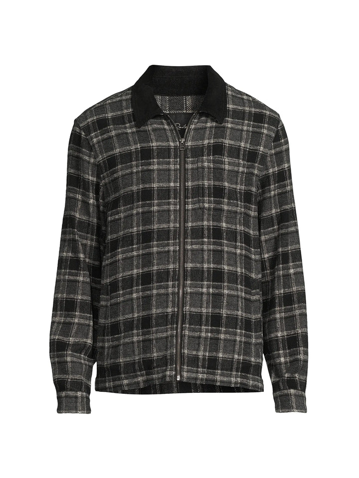 Jaque Plaid Cotton Shirt Jacket