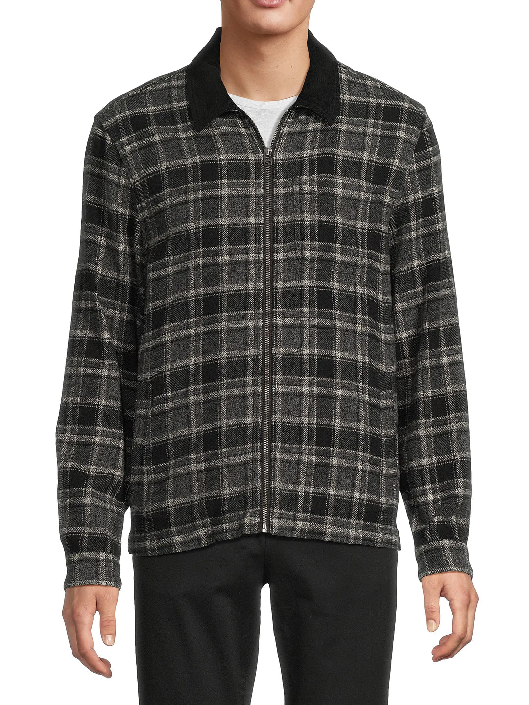 Jaque Plaid Cotton Shirt Jacket