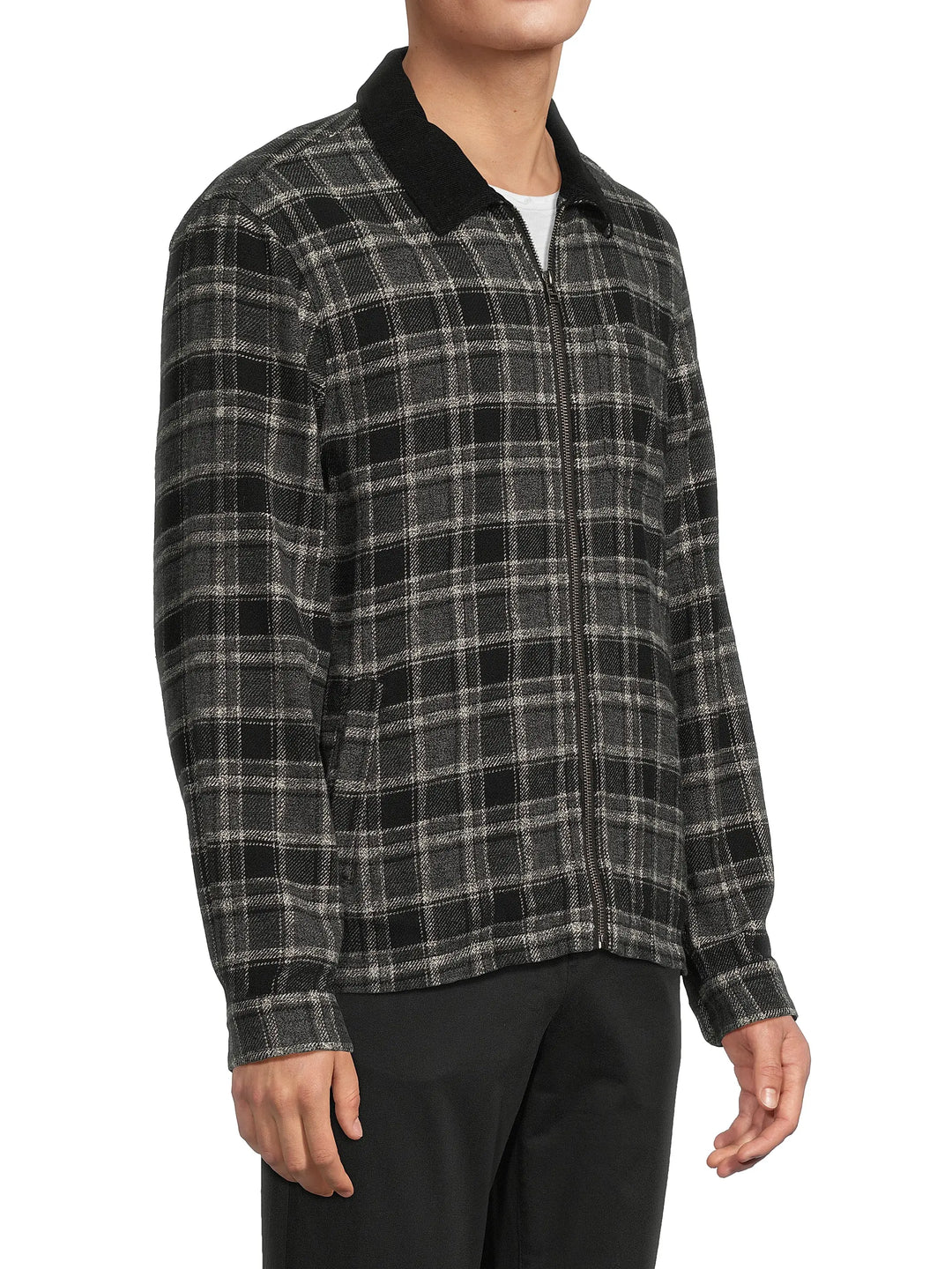 Jaque Plaid Cotton Shirt Jacket