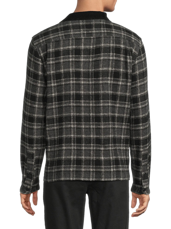 Jaque Plaid Cotton Shirt Jacket