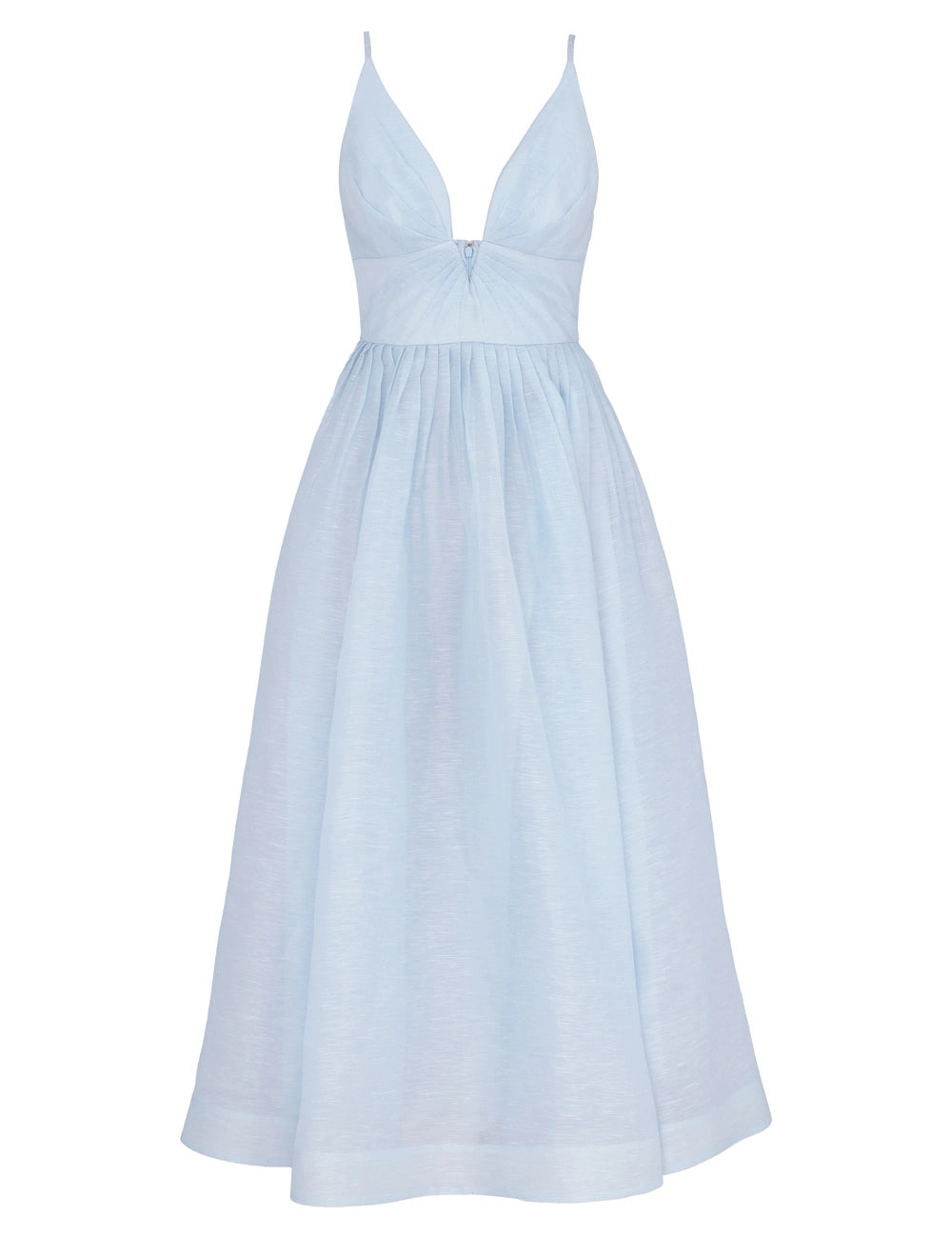 Illuminate V Neck Midi Dress