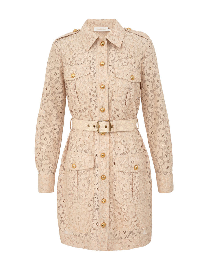 Hypnotic Lace Utility Dress