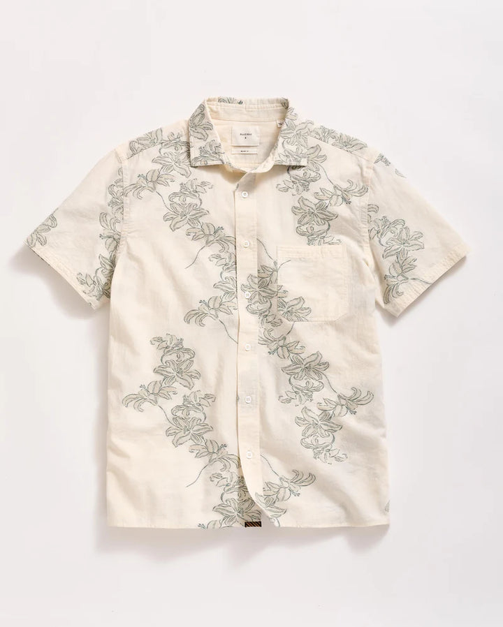Watercolor Lily Jacquard Treme Shirt