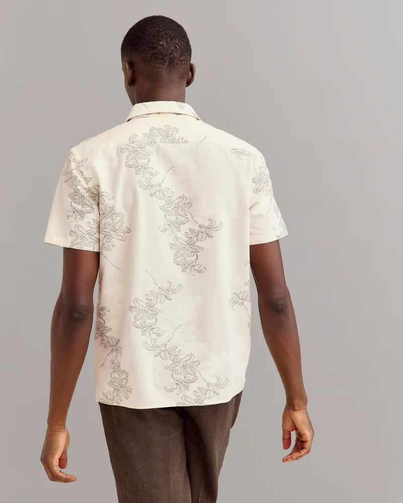 Watercolor Lily Jacquard Treme Shirt