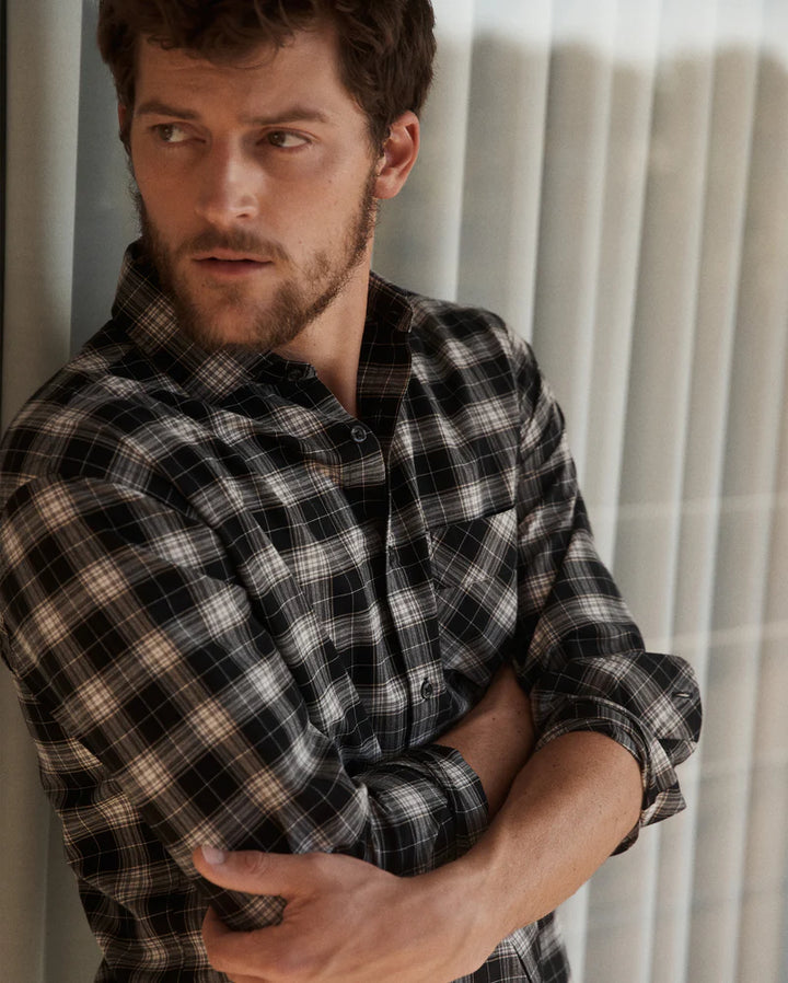 Billy's Plaid John T Shirt