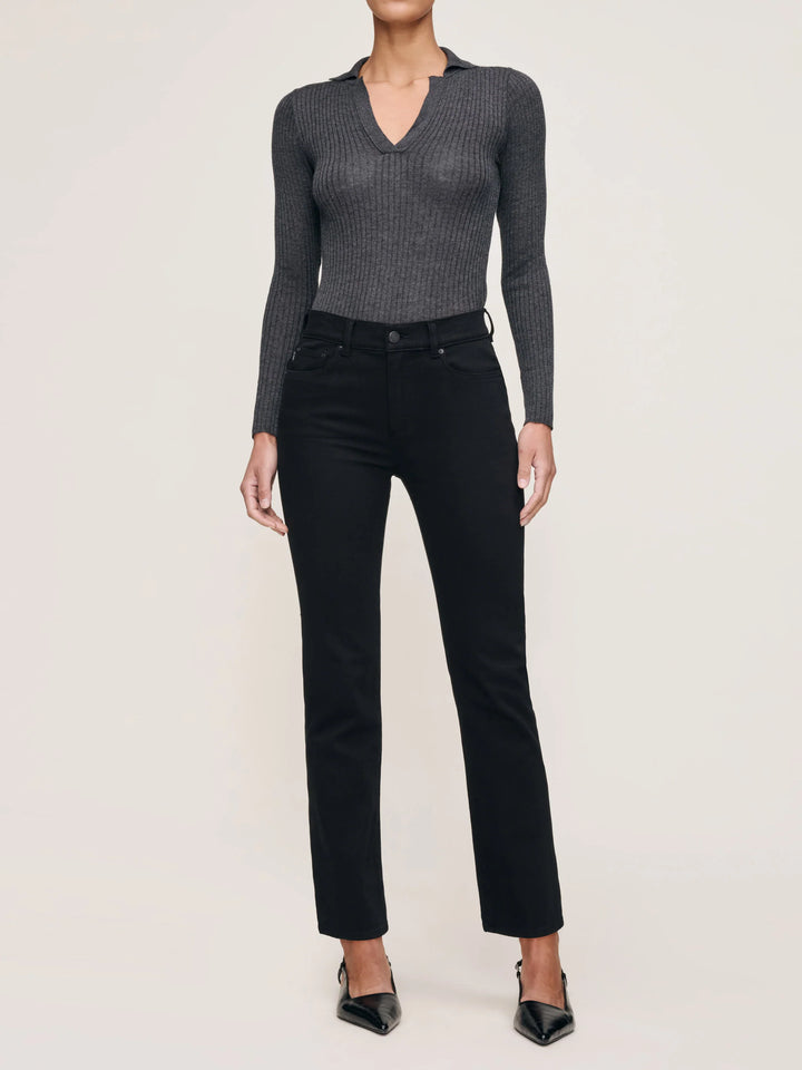 Mara Straight Mid Rise Instasculpt™ Ankle Jeans