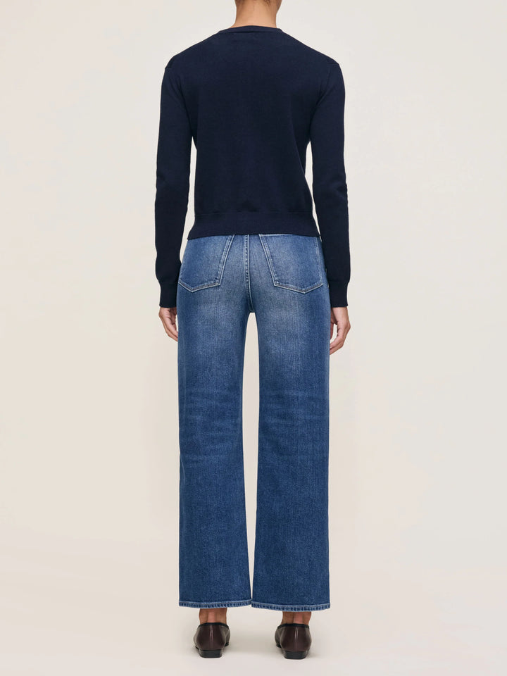 Karmine Refined Wide Leg High Rise 28" Jeans