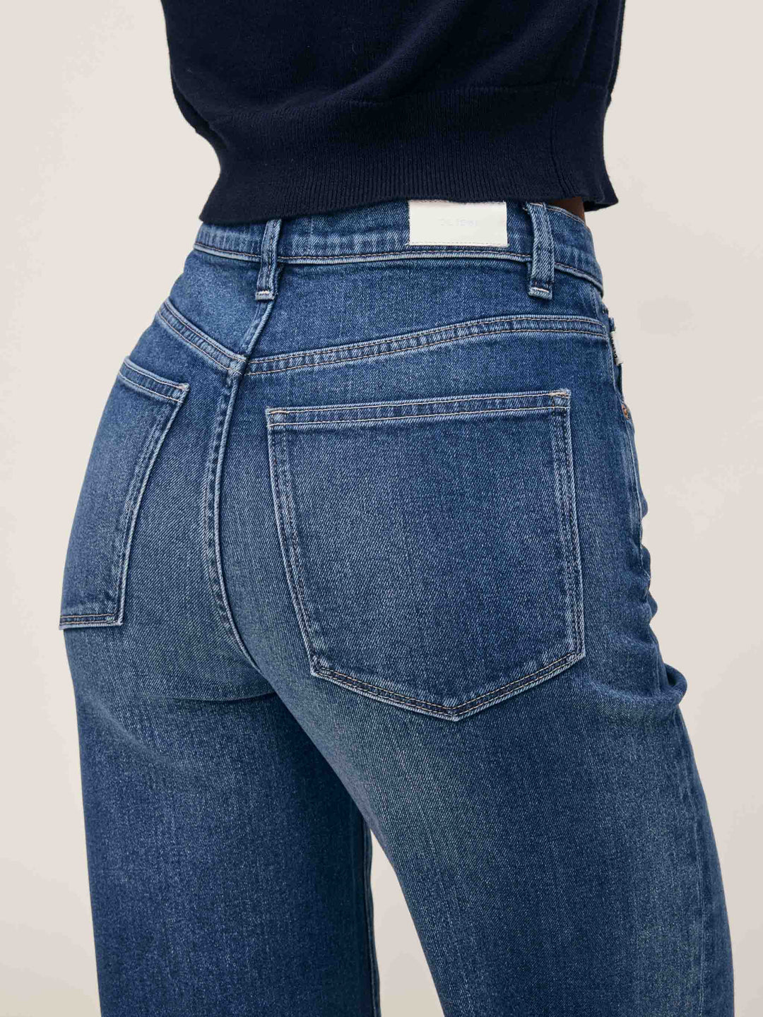 Karmine Refined Wide Leg High Rise 28" Jeans