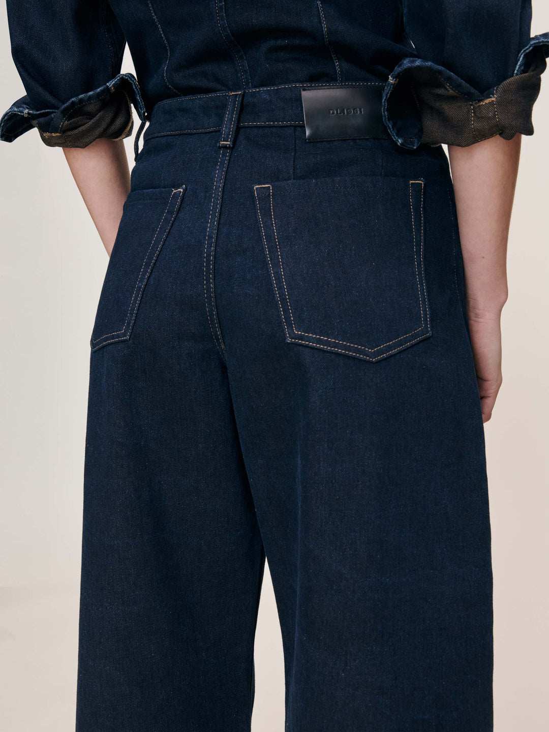 Rori Wide Barrel High Rise 31.5" Jeans