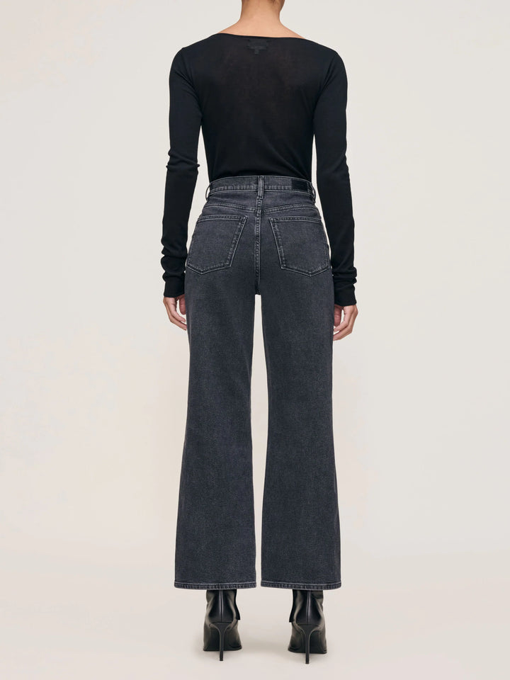 Karmine Refined Wide Leg High Rise 28" Jeans