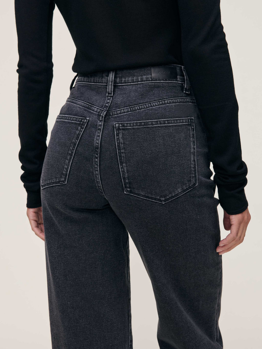 Karmine Refined Wide Leg High Rise 28" Jeans