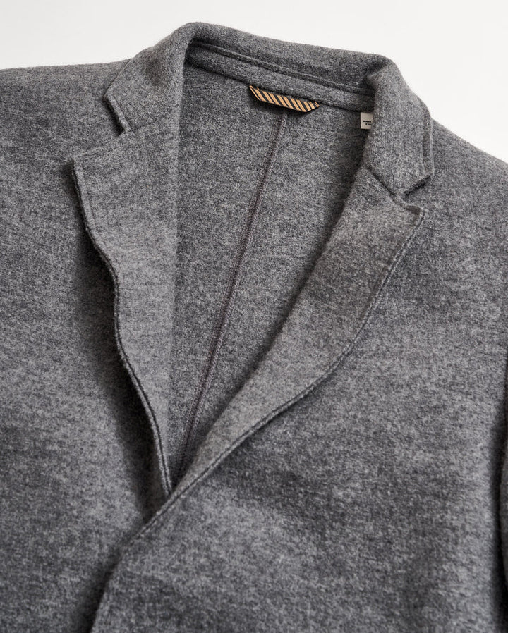 Boiled Wool Sport Coat