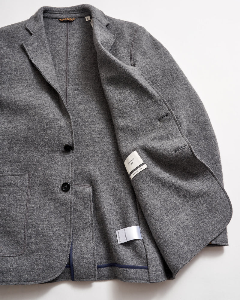 Boiled Wool Sport Coat