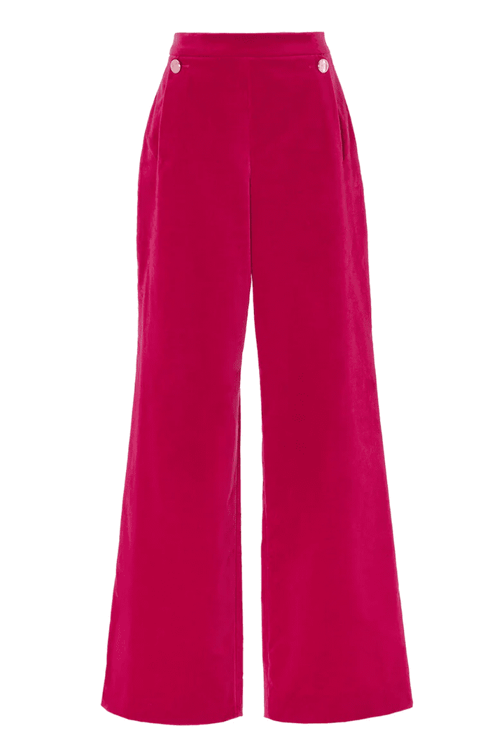 Clove Velvet Waisted Trousers