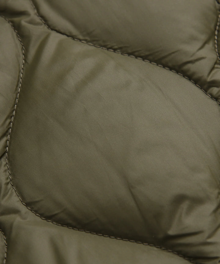 Unisex Military Hi-Neck W-Zip Down Vest (Soft Shell)