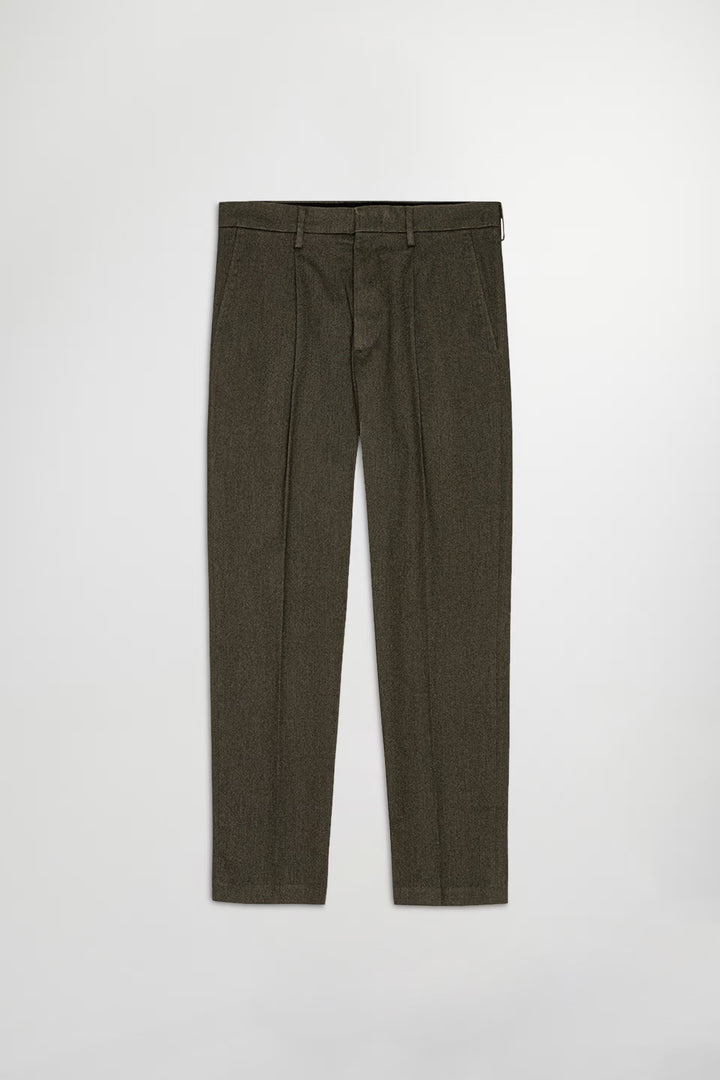 Bill Melange Tapered leg regular fit Pant