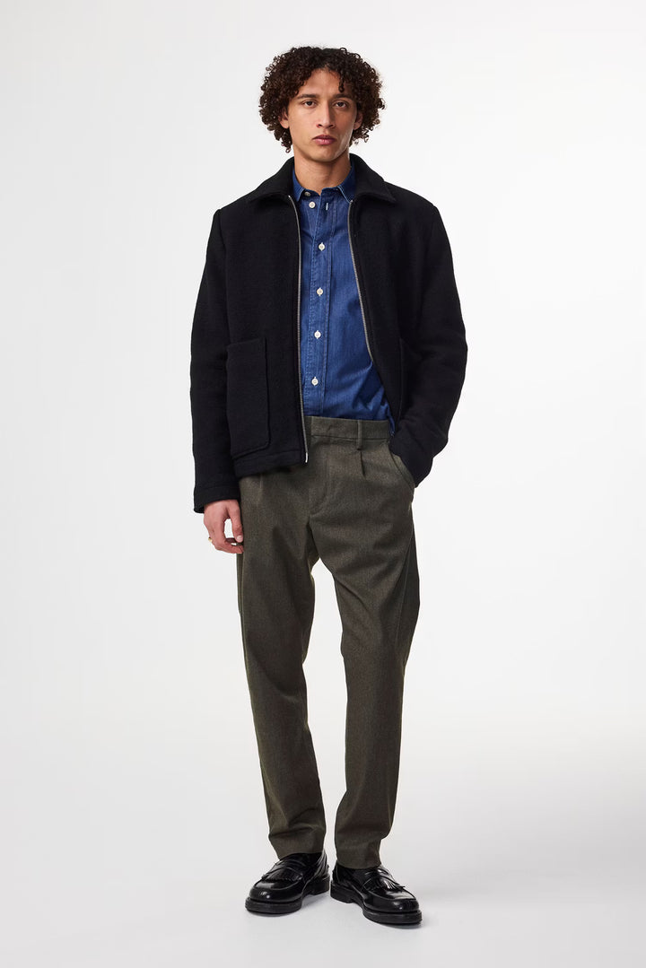 Bill Melange Tapered leg regular fit Pant