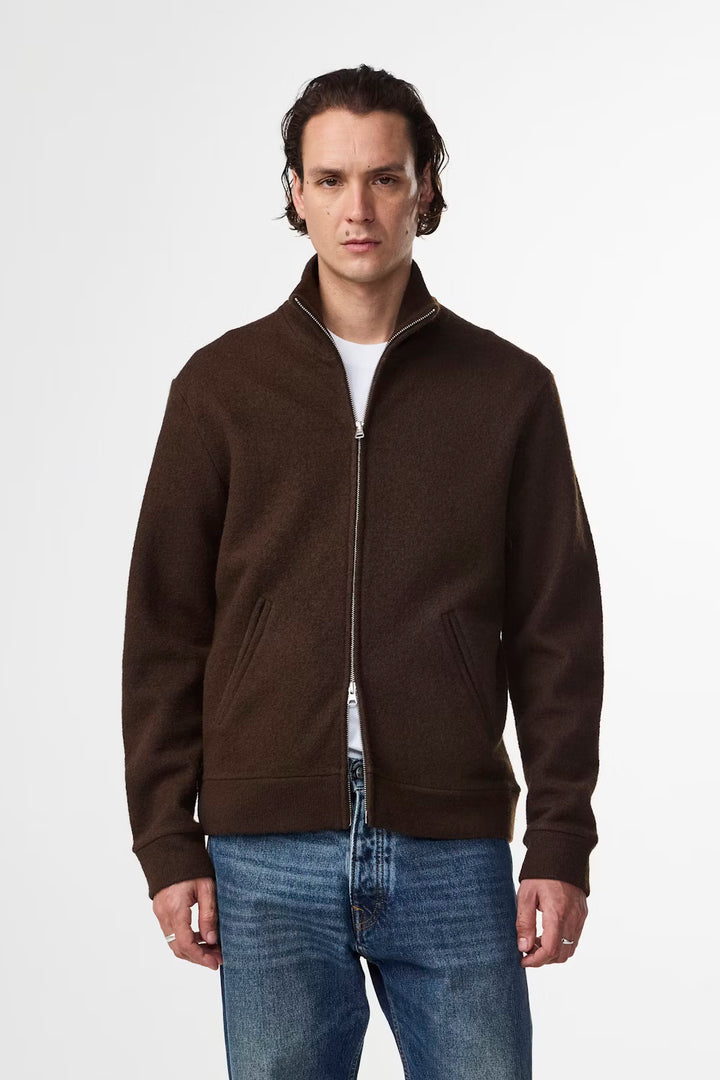 Boiled Full Zip Boiled wool Hybrid