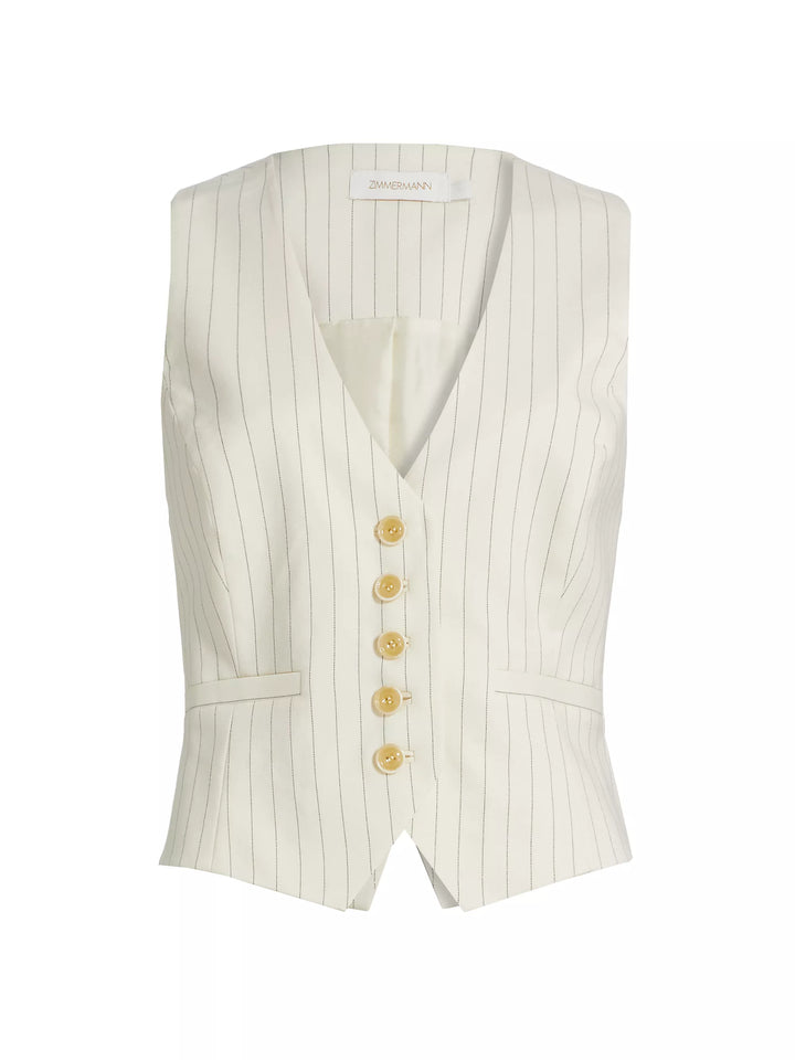 Illuminate Pinstripe WaistcoaT