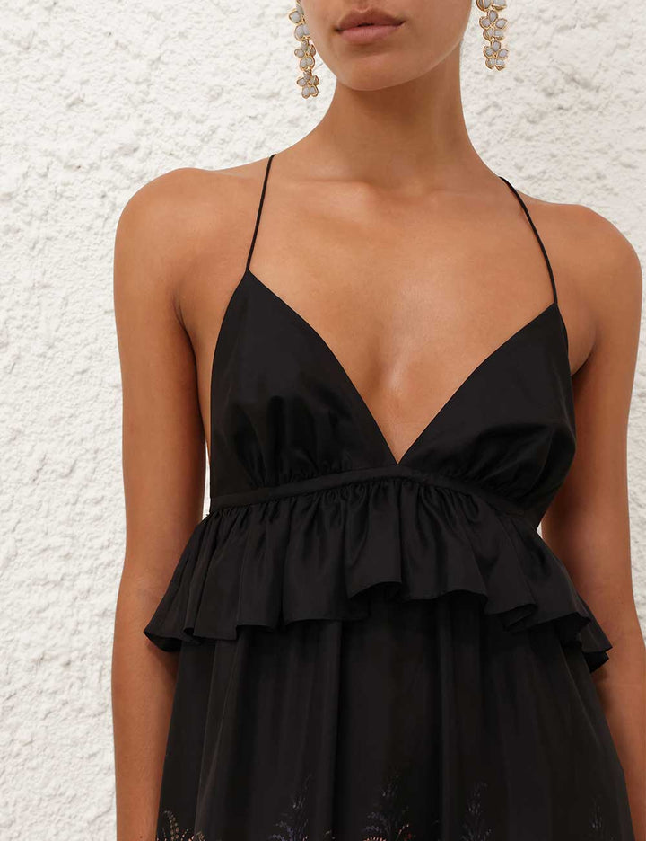 Rhiannon Ruffle Maxi Dress