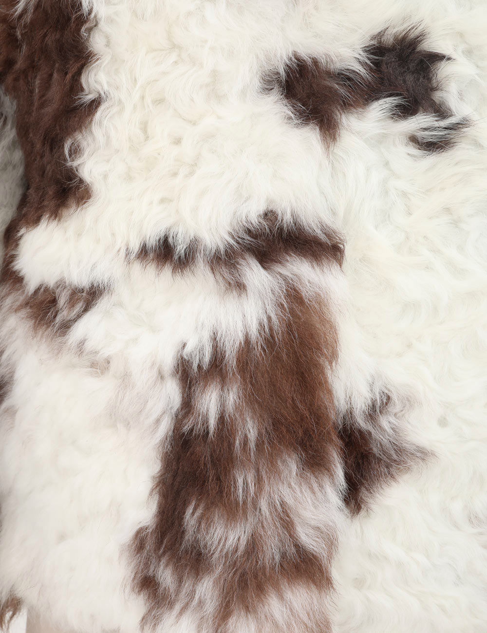 Runway Hypnotic Spot Shearling Jacket