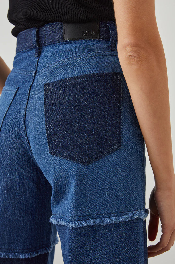 Getty Crop Wide Leg in Indigo