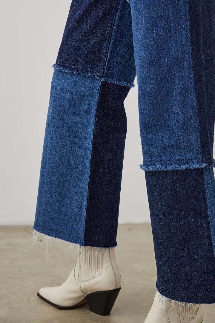 Getty Crop Wide Leg in Indigo