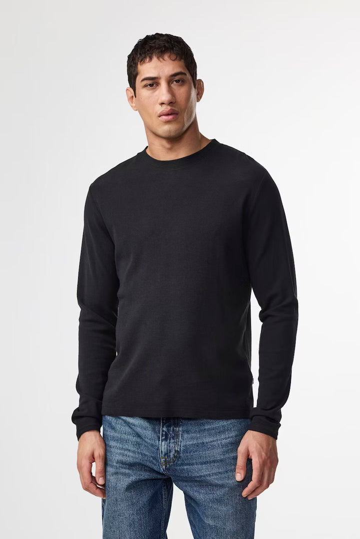 Clive Waffle knit Tee