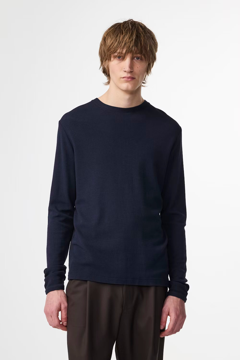 Clive Waffle knit Tee