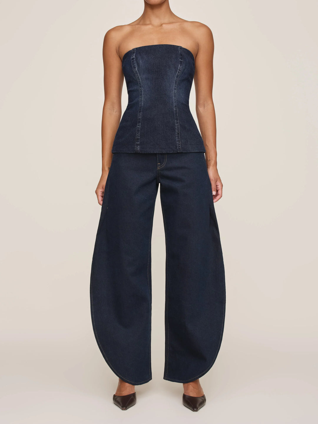 Rori Wide Barrel High Rise 31.5" Jeans