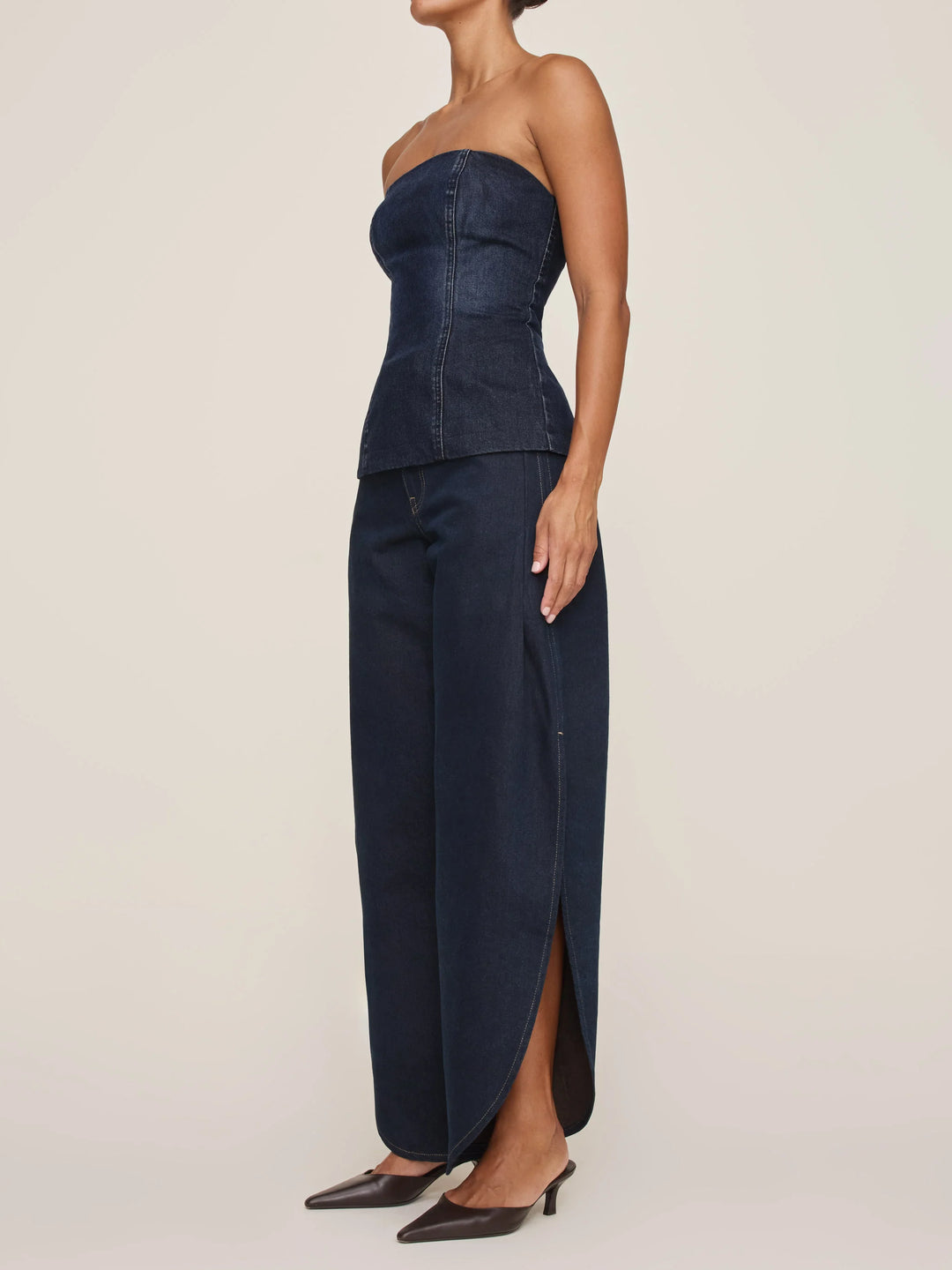 Rori Wide Barrel High Rise 31.5" Jeans