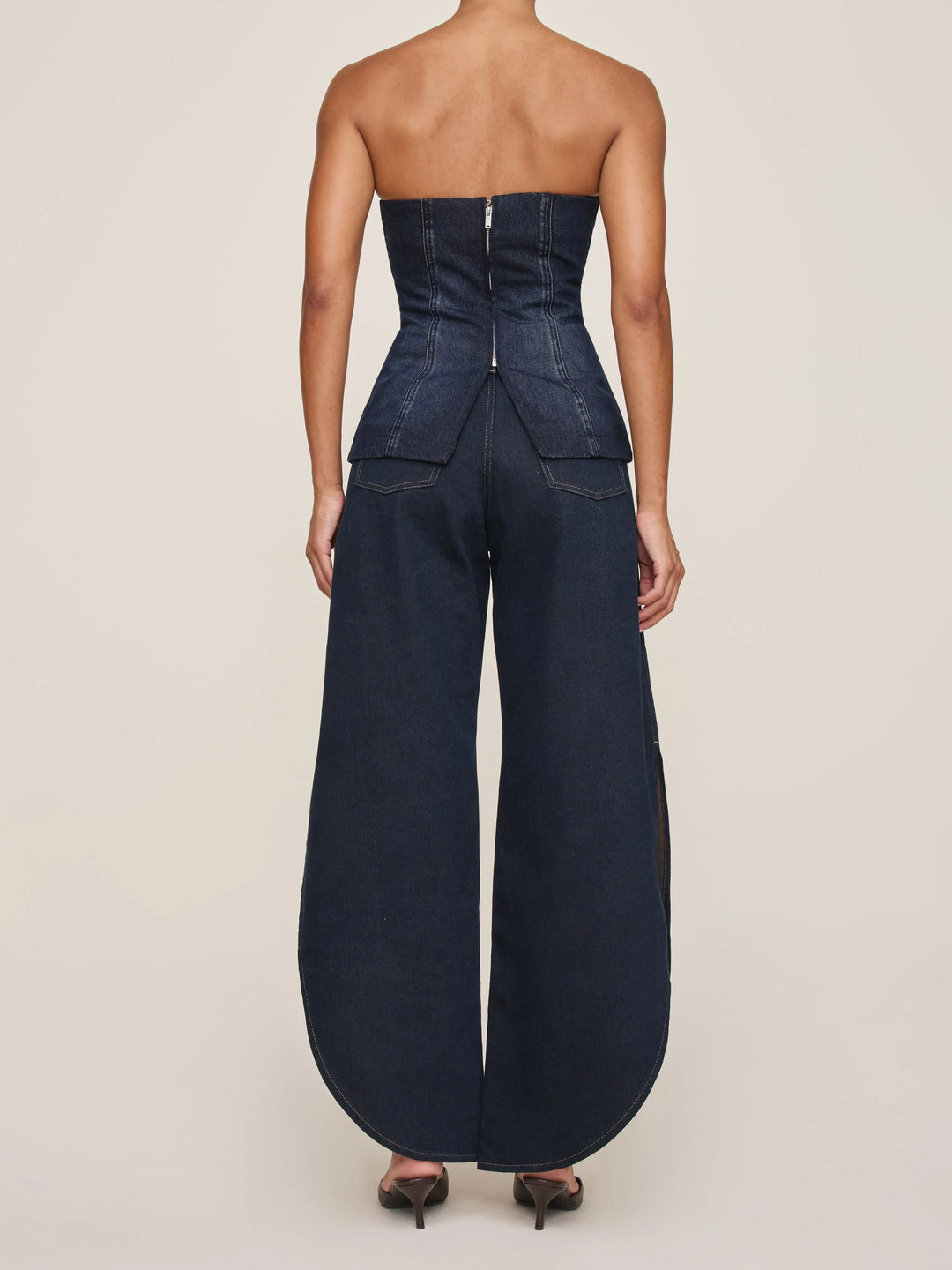 Rori Wide Barrel High Rise 31.5" Jeans