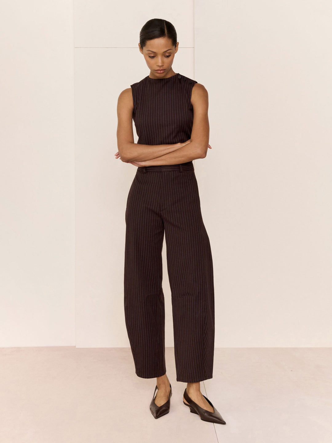 Tailored Top Sleeveless