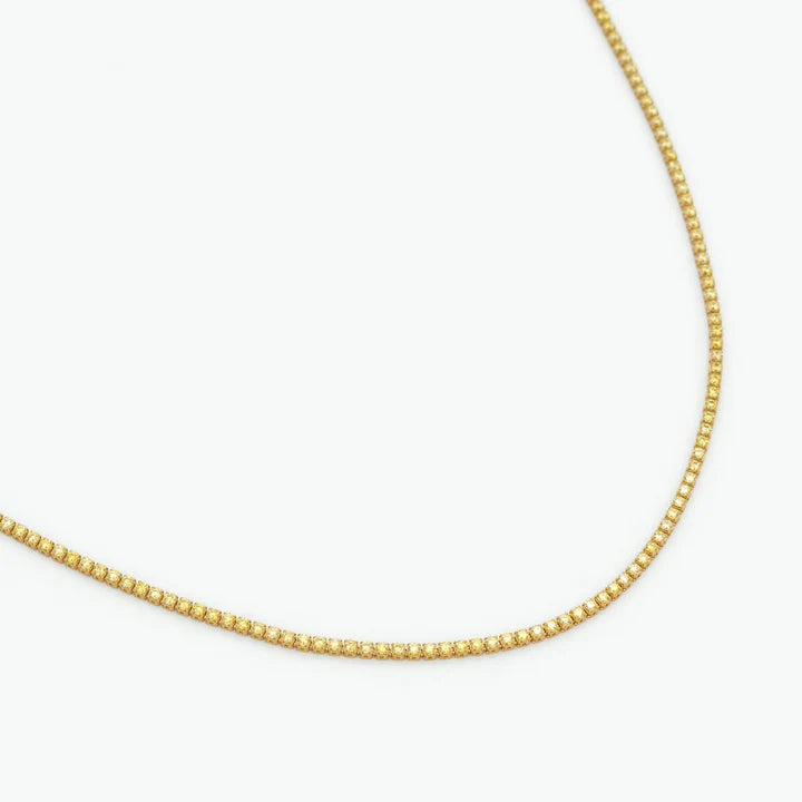 Dallas Micro Tennis Necklace