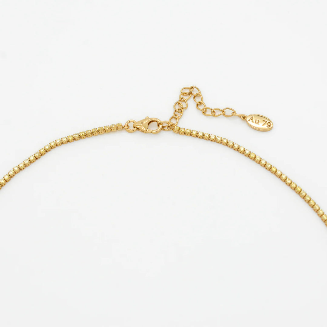 Dallas Micro Tennis Necklace