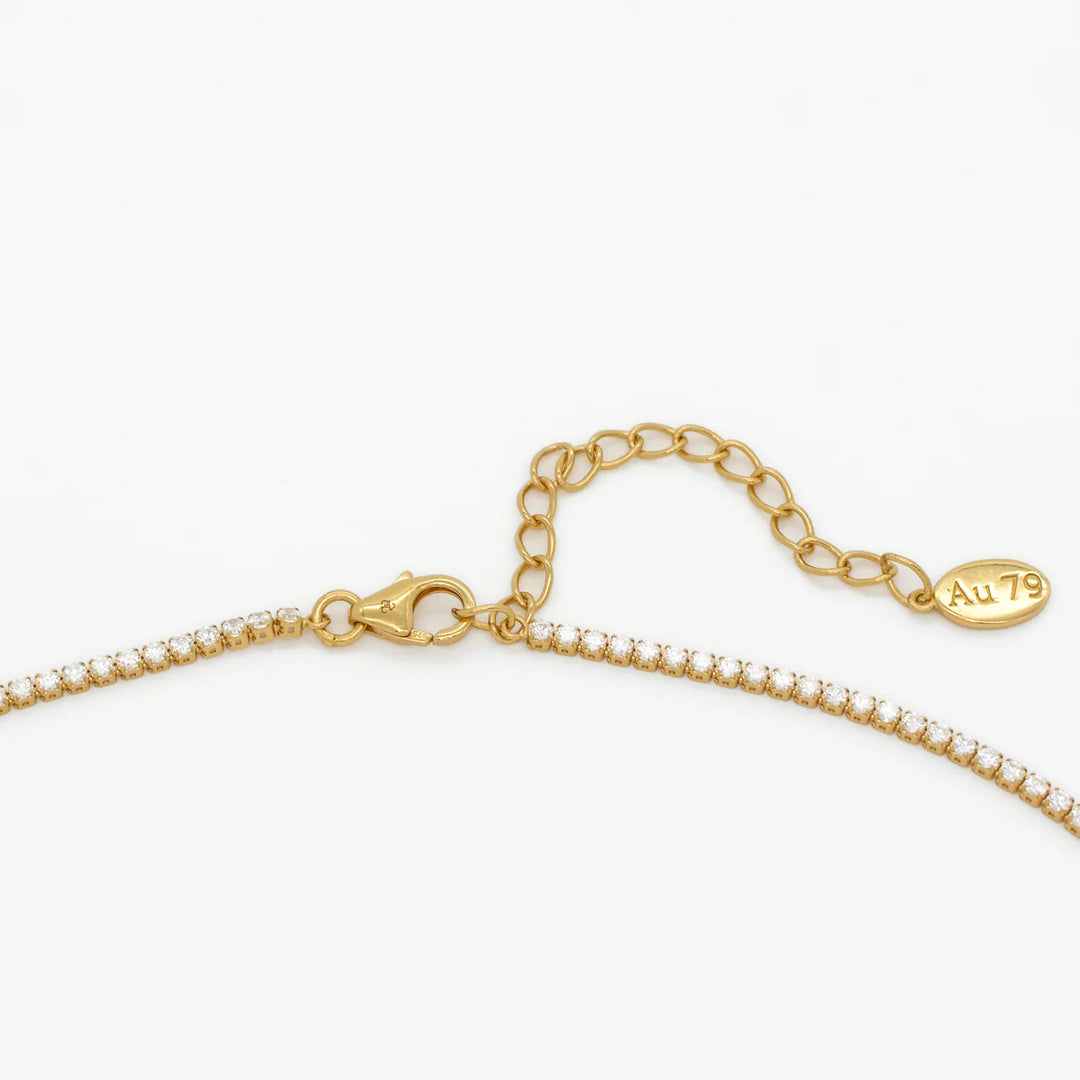 Dallas Micro Tennis Necklace