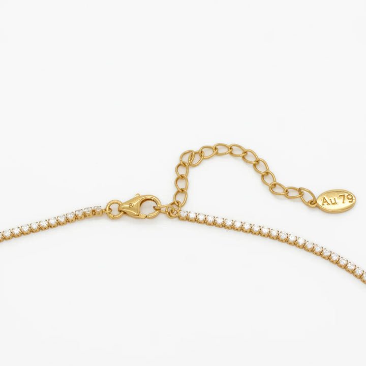 Dallas Micro Tennis Necklace