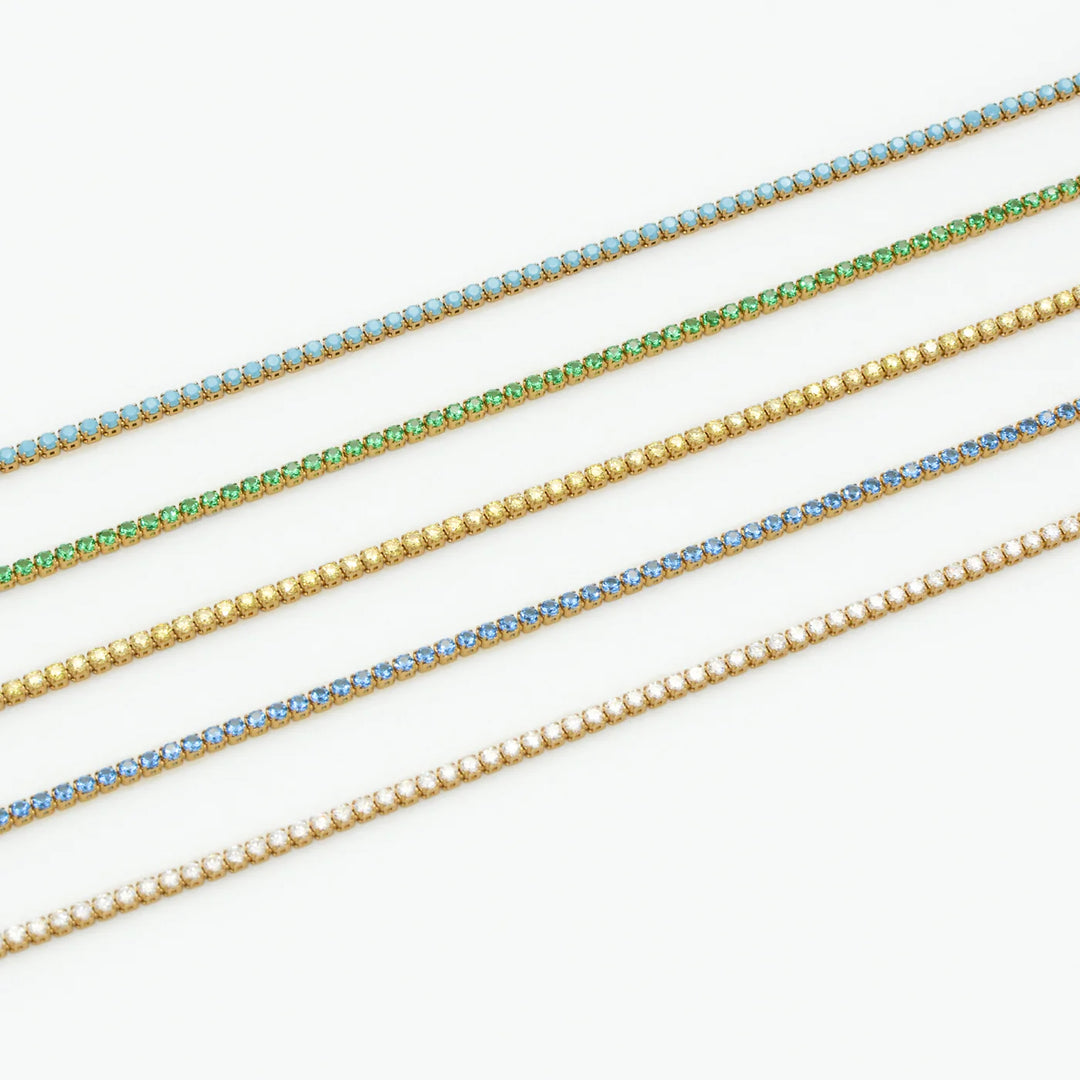 Dallas Micro Tennis Necklace