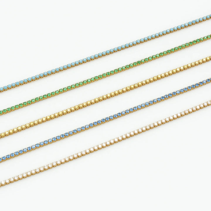 Dallas Micro Tennis Necklace