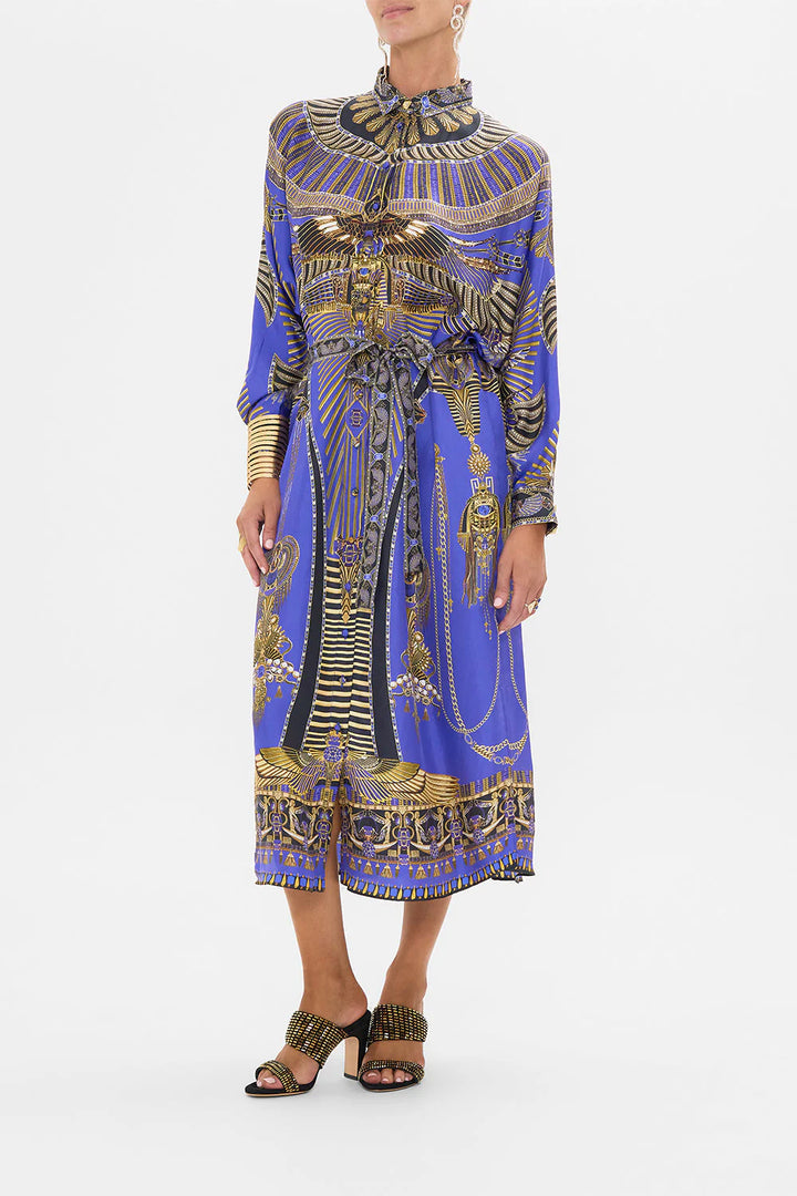 Collared Button Dress
