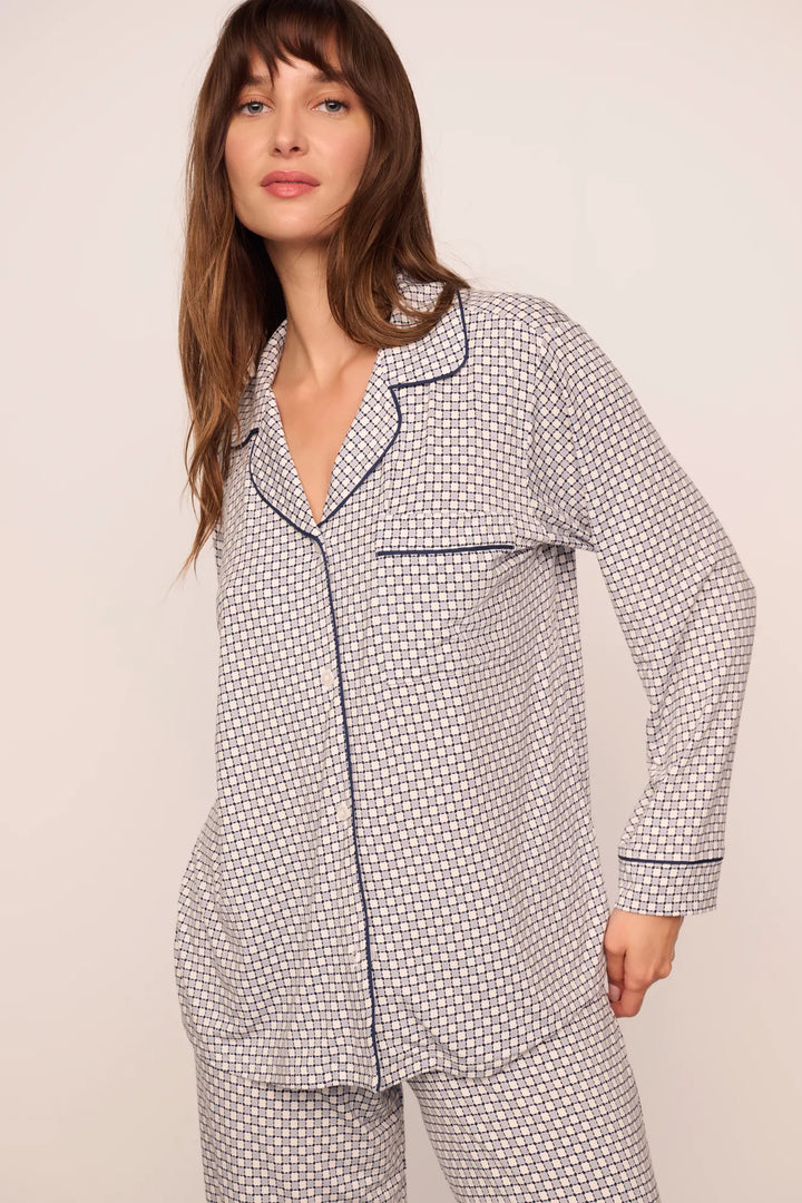 Gisele Printed TENCEL™ Modal Long PJ Set