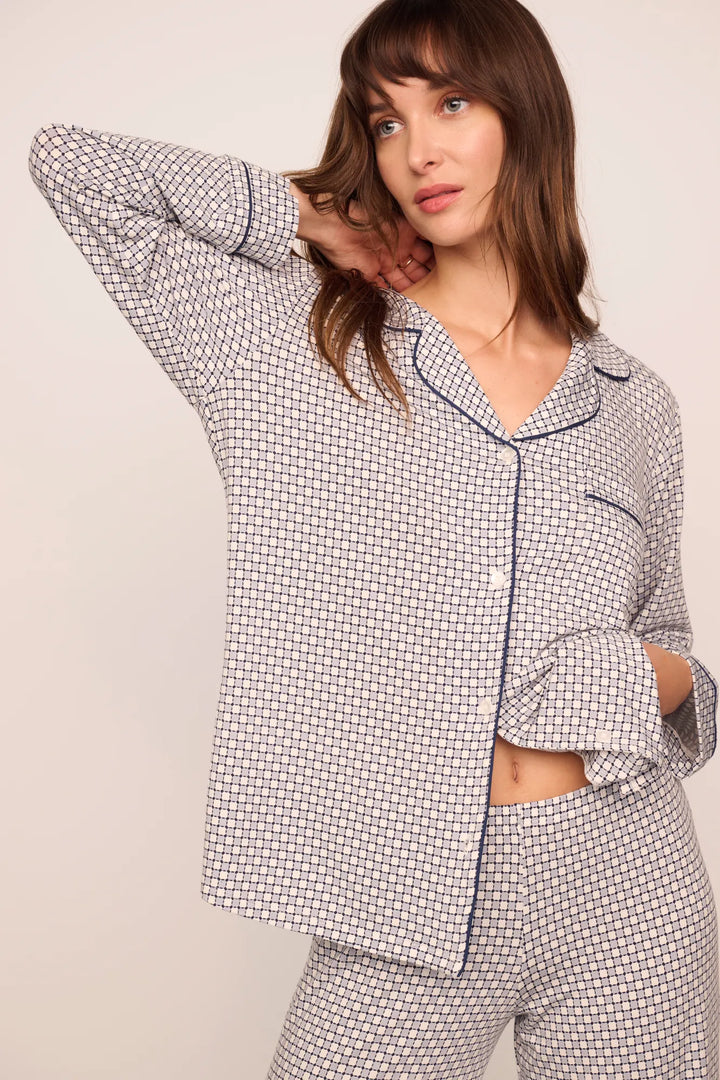 Gisele Printed TENCEL™ Modal Long PJ Set