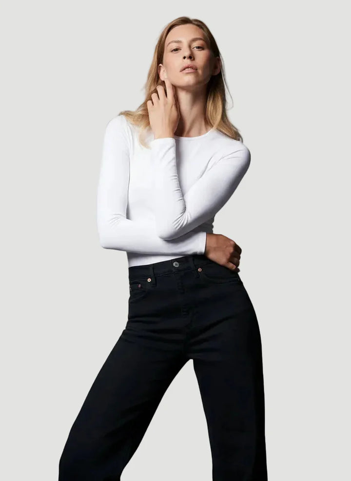 Soft Touch Long Sleeve Crewneck T-Shirt