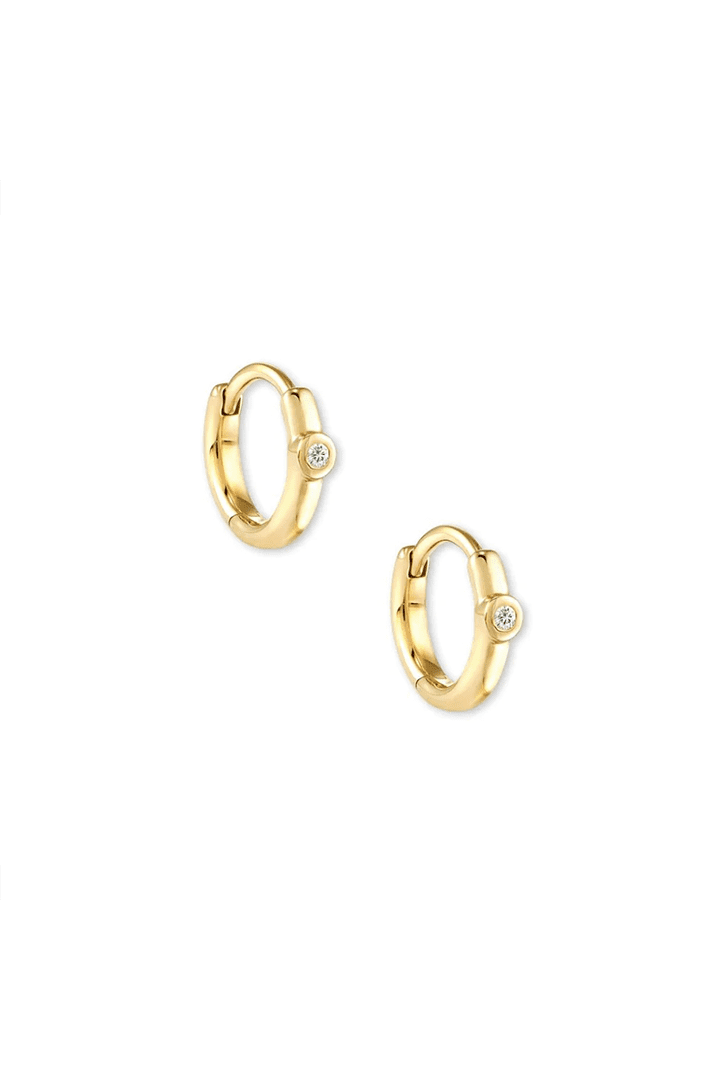 14kt Gold Huggie Earrings