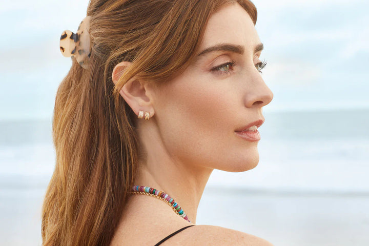 Party Mix Rondelle Bead Necklace