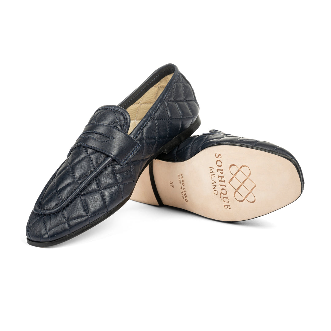 Quilted Loafers