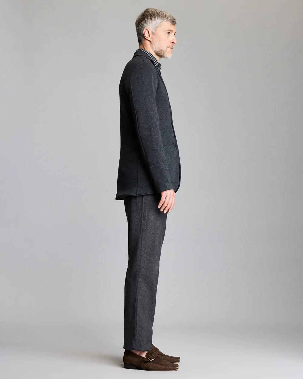 Heathered Knit Sport Coat