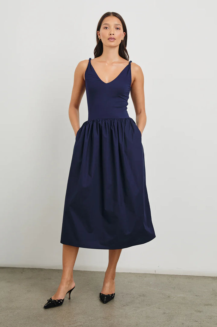 Franca Dress in Navy