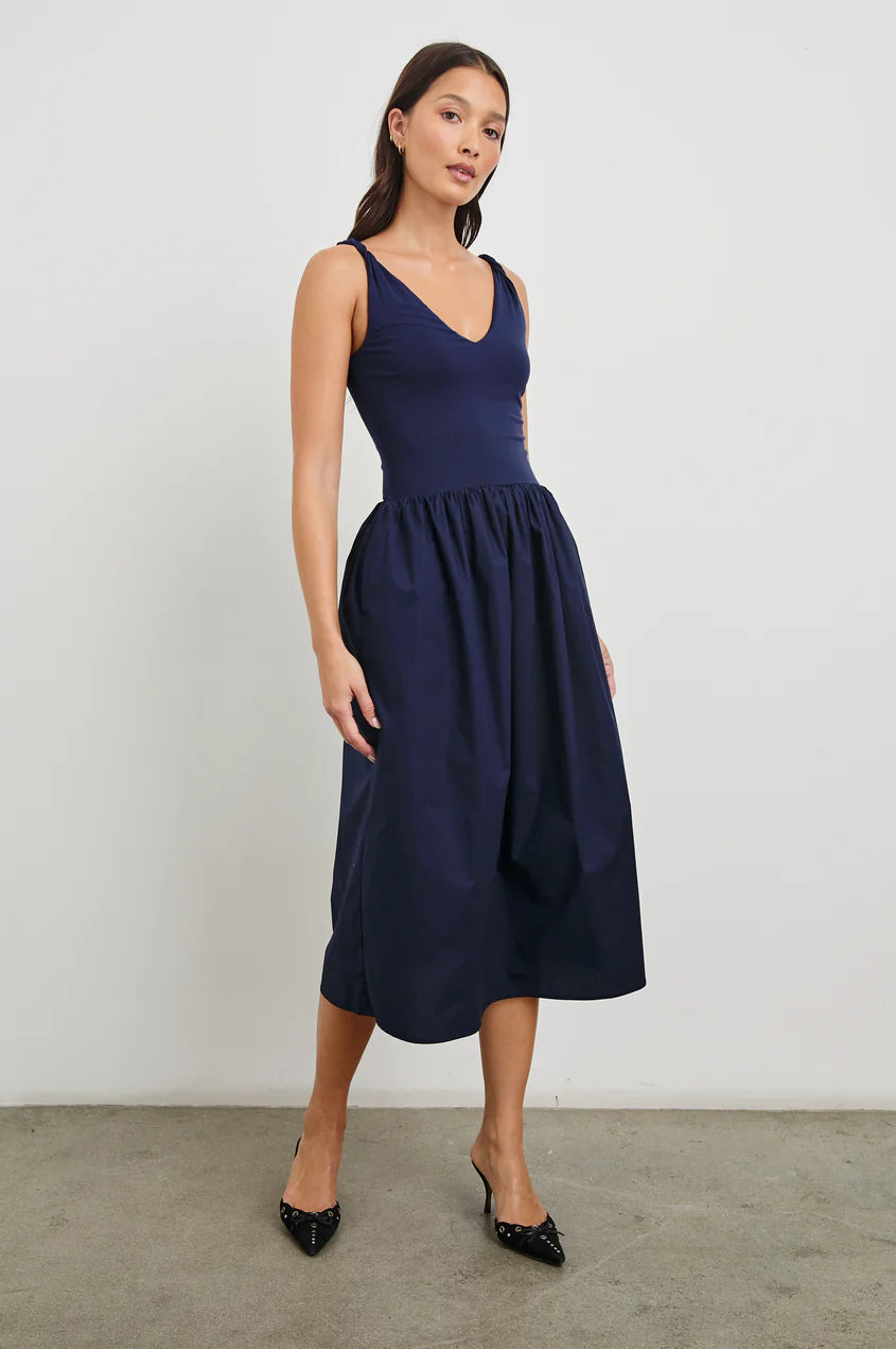 Franca Dress in Navy