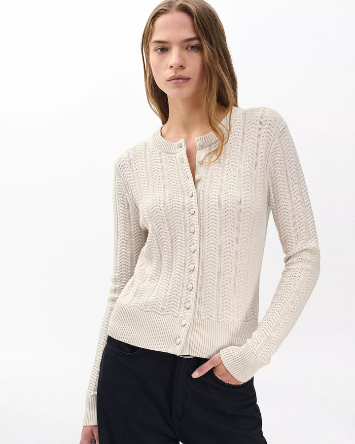 Francesca Wool-Blend Cardigan